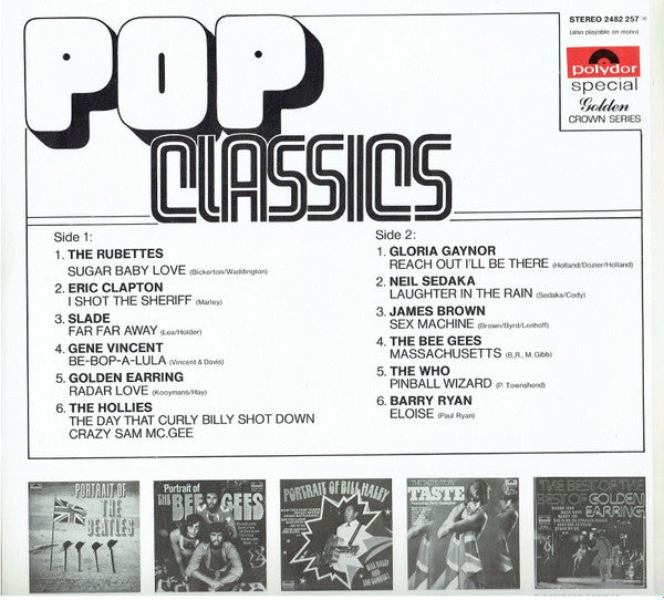 Various - Pop Classics (LP Tweedehands) - Discords.nl