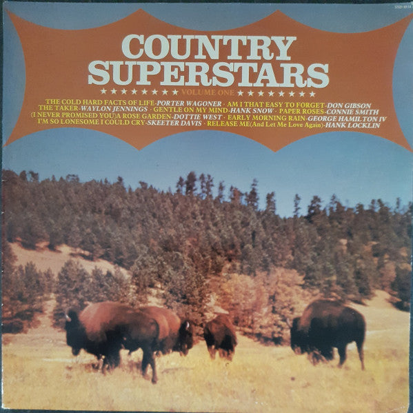 Various - Country Superstars - Volume One (LP Tweedehands)
