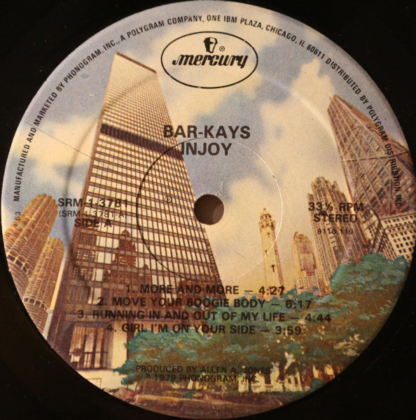 Bar-Kays - Injoy (LP Tweedehands) - Discords.nl