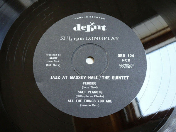 Charlie Chan (5), Dizzy Gillespie, Bud Powell, Max Roach ,  Charles Mingus - Jazz At Massey Hall (LP) - Discords.nl