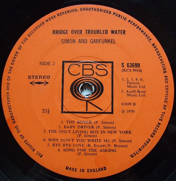 Simon & Garfunkel - Bridge Over Troubled Water (LP Tweedehands) - Discords.nl