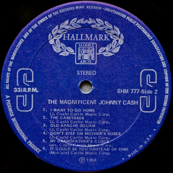 Johnny Cash - The Magnificent Johnny Cash (LP Tweedehands) - Discords.nl