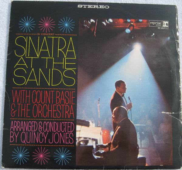 Frank Sinatra With Count Basie Orchestra Arranged & Conducted By Quincy Jones - Sinatra At The Sands (LP Tweedehands)