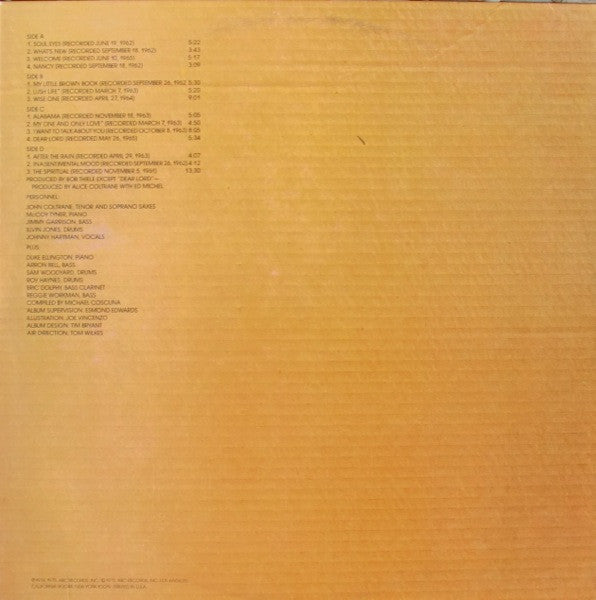 John Coltrane - The Gentle Side Of John Coltrane (LP Tweedehands) - Discords.nl