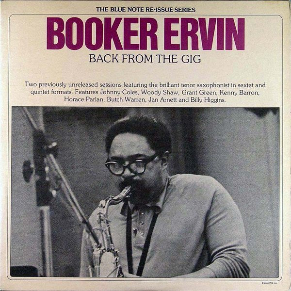Booker Ervin - Back From The Gig (LP Tweedehands) - Discords.nl