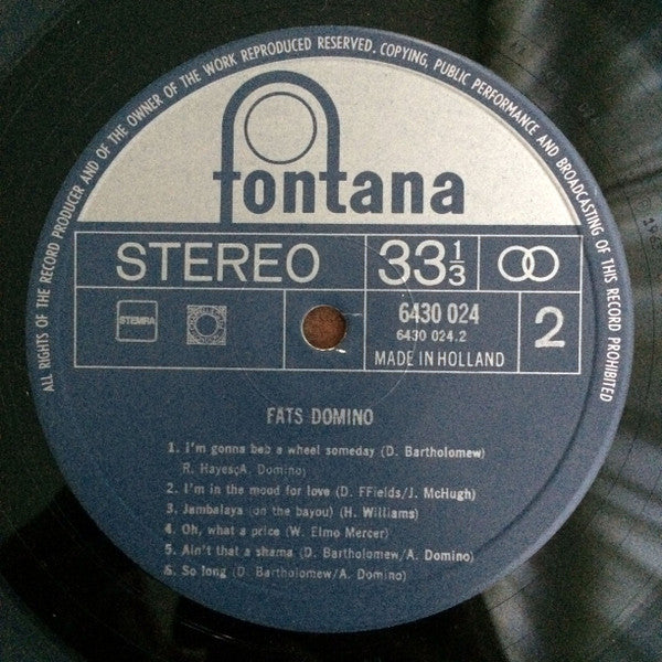 Fats Domino - Blueberry Hill (LP Tweedehands) - Discords.nl