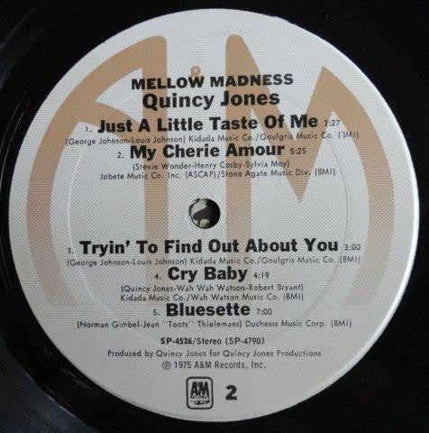 Quincy Jones - Mellow Madness (LP Tweedehands) - Discords.nl