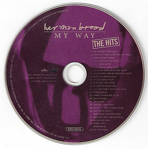 Herman Brood - My Way - The Hits (CD Tweedehands) - Discords.nl