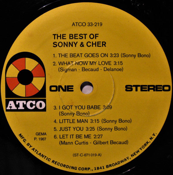 Sonny & Cher - The Best Of Sonny & Cher (LP Tweedehands) - Discords.nl