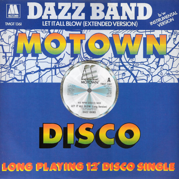 Dazz Band - Let It All Blow (Extended Version) (12" Tweedehands) - Discords.nl