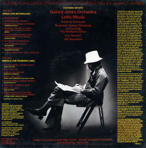 Quincy Jones : Roots (The Saga Of An American Family) (LP, Album)