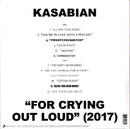 Kasabian : For Crying Out Loud (2017) (LP, Album, 180 + CD, Album)