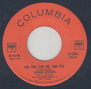 Chubby Checker With De Maskers : For You, For Me, For You (7", Single)