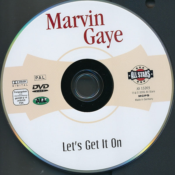 Marvin Gaye : Let's Get It On (DVD, PAL)