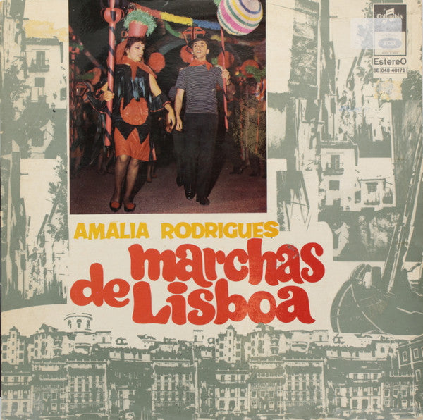 Amália Rodrigues : Marchas De Lisboa (LP, Album, RE)