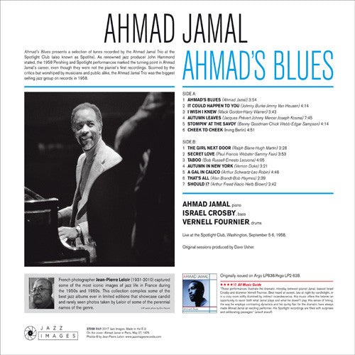 Ahmad Jamal : Ahmad's Blues (LP, Comp, Dlx, Ltd, RE, 180)