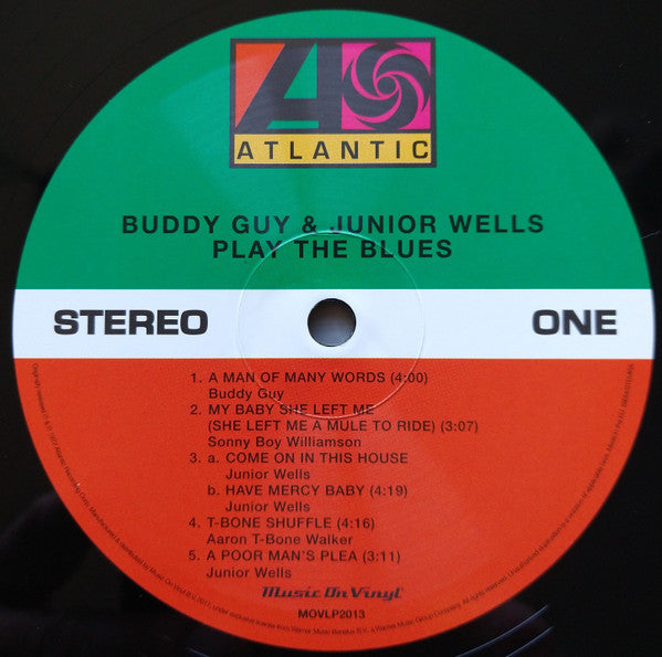Buddy Guy & Junior Wells : Play The Blues (LP, Album, RE, 180)
