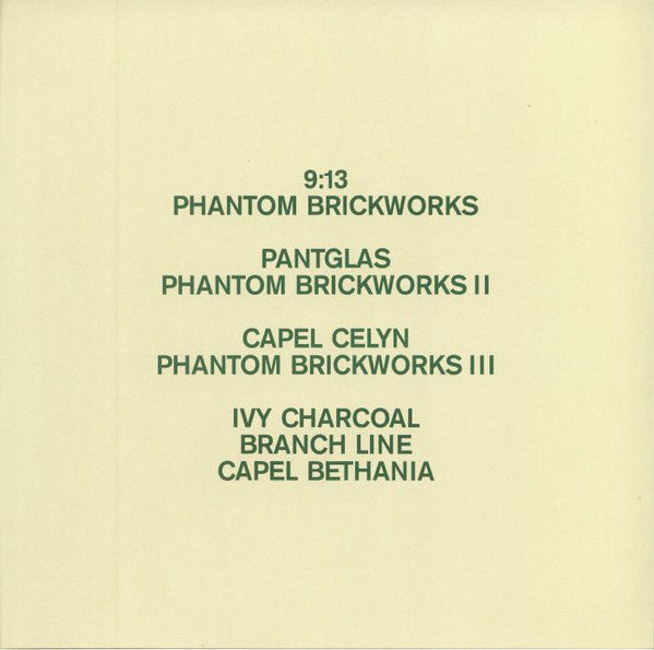 Bibio : Phantom Brickworks (2xLP, Album)