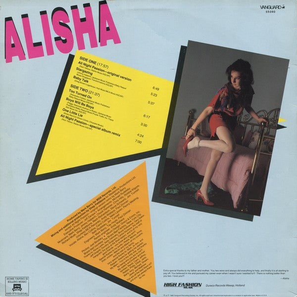 Alisha : Alisha (LP, Album)