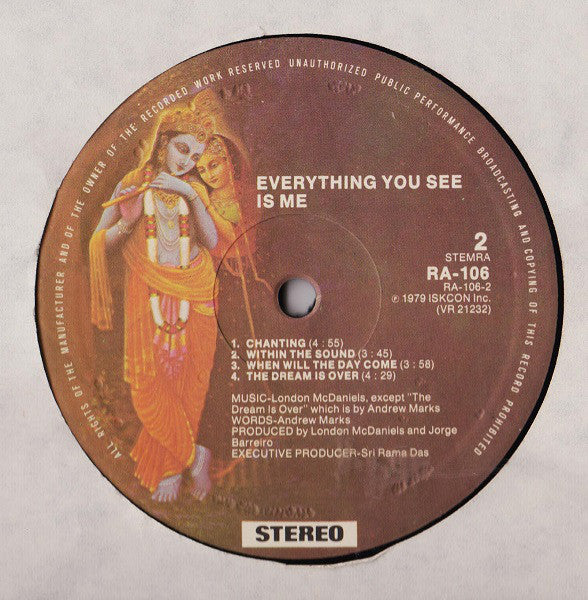 Rasa (9) : Everything You See Is Me (LP, Album)