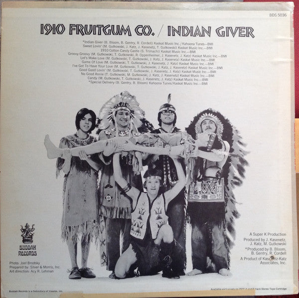 1910 Fruitgum Co.* : Indian Giver (LP, Album, ARP)