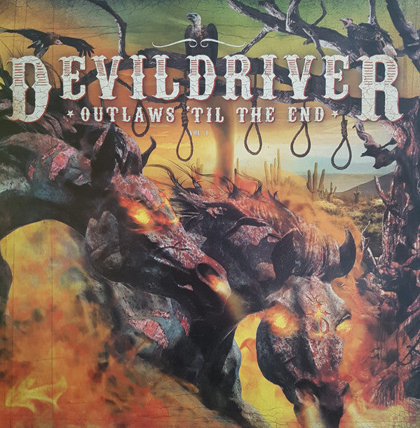 DevilDriver : Outlaws 'Til The End, Vol. 1 (LP, Album, Ltd)