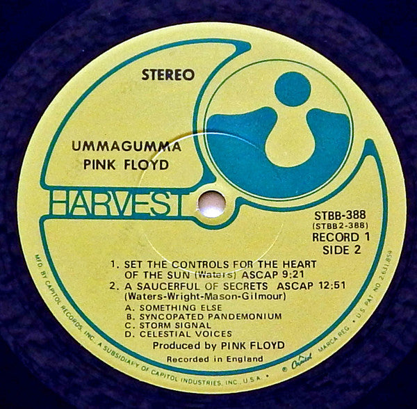 Pink Floyd : Ummagumma (2xLP, Album, Los)