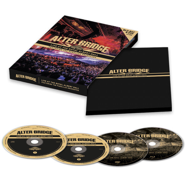 Alter Bridge Featuring The Parallax Orchestra* : Live At The Royal Albert Hall Featuring The Parallax Orchestra (Blu-ray + DVD-V + 2xCD, Album + Ltd, Dig)