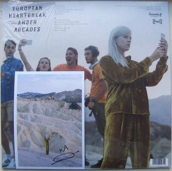 Amber Arcades : European Heartbreak (LP, Album, Ltd, Blu)
