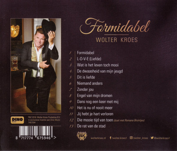 Wolter Kroes : Formidabel (CD, Album)