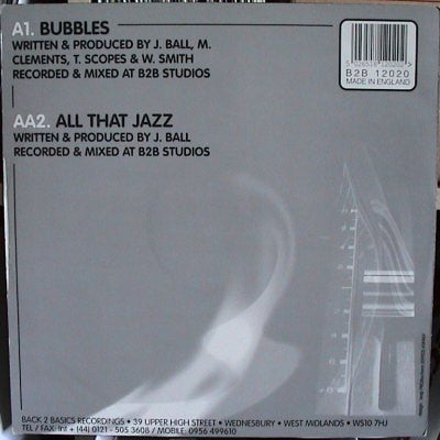 12-10 Series MK 1 : Bubbles / All That Jazz (12")