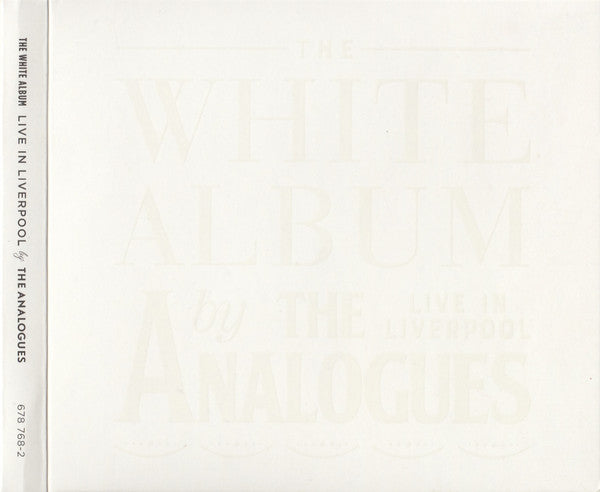 The Analogues : The White Album - Live In Liverpool (2xCD, Album)