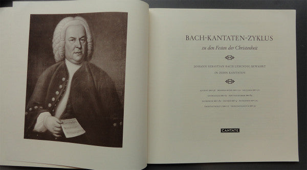Johann Sebastian Bach : Bach Kantaten Zyklus: Zu Den Festen Der Christenheit (5xLP, Album + Box)