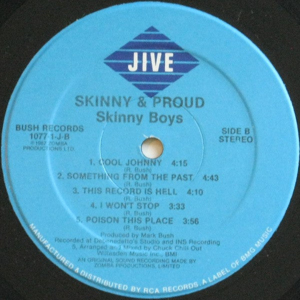 Skinny Boys : Skinny & Proud (LP, Album)