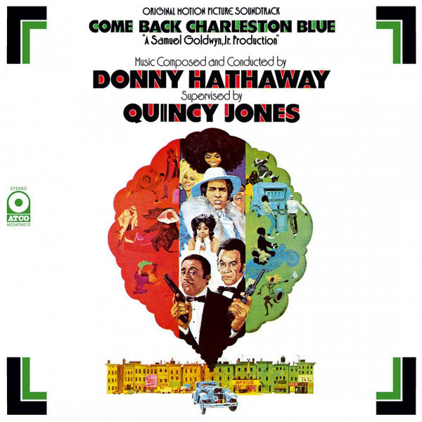 Donny Hathaway Supervised By Quincy Jones : Come Back Charleston Blue (Original Motion Picture Soundtrack) (LP, Album, RE)