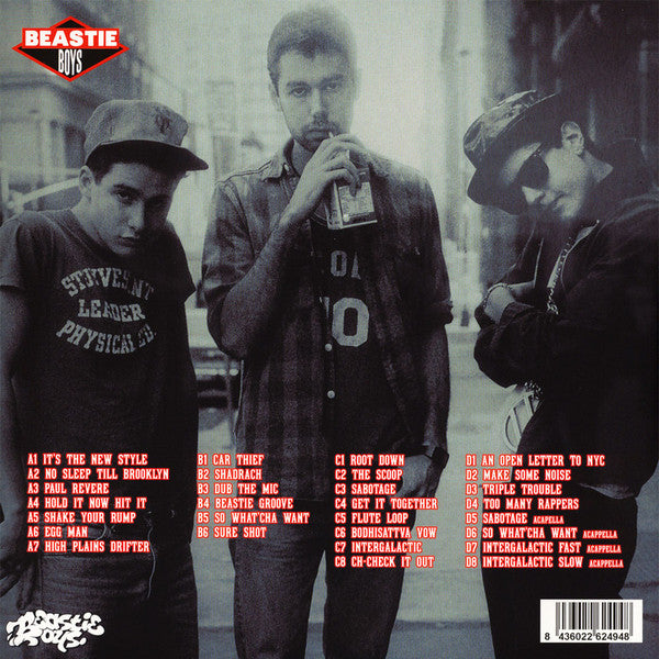Beastie Boys : Beastie Boys Instrumentals - Make Some Noise, Bboys! (2xLP, Comp, Ltd, RE, Unofficial, Whi)