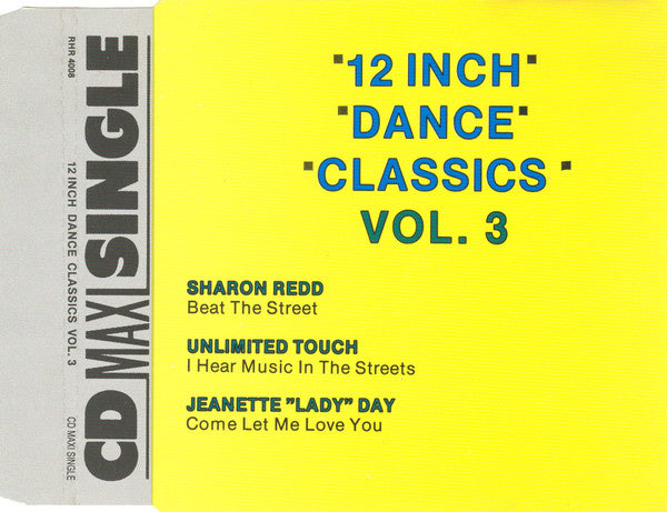 Various : 12 Inch Dance Classics Vol. 3 (CD, Maxi)