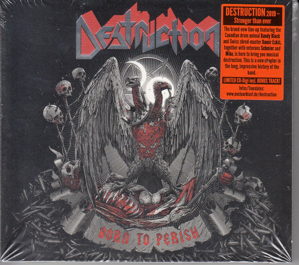 Destruction : Born To Perish (CD, Album, Ltd, Dig)
