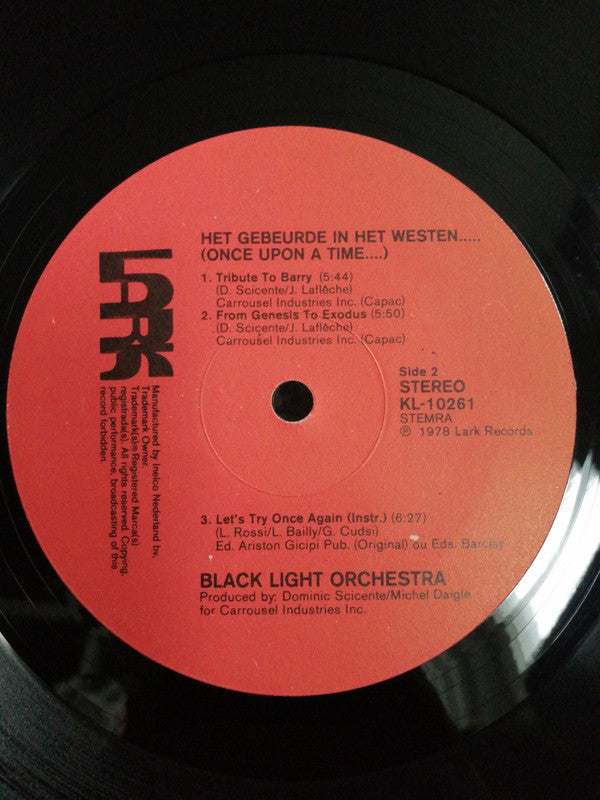 Black Light Orchestra : Het Gebeurde In Het Westen (LP, Album)