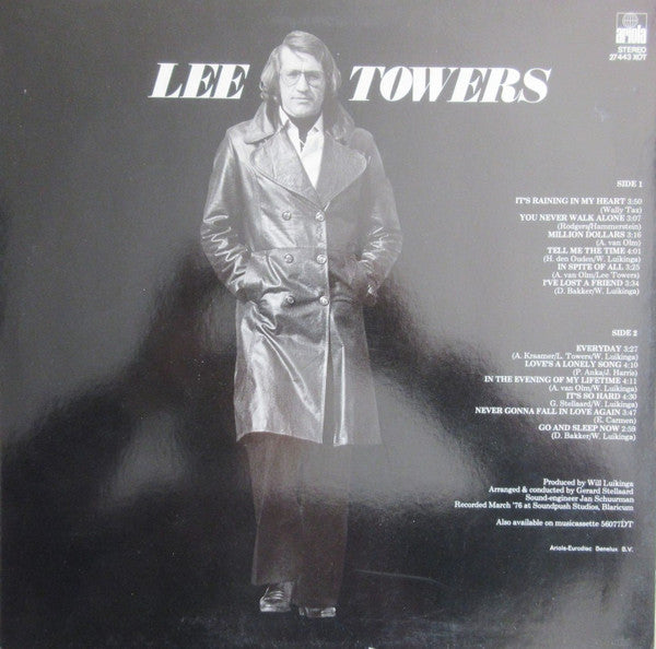 Lee Towers : It's Raining In My Heart (LP, Album)