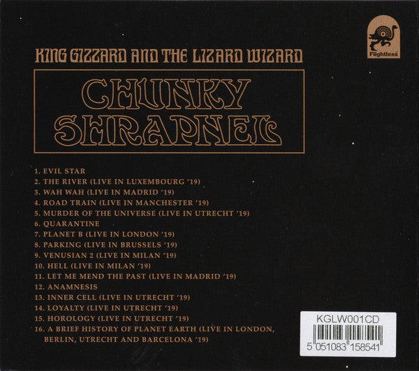 King Gizzard And The Lizard Wizard : Chunky Shrapnel (CD, Album)