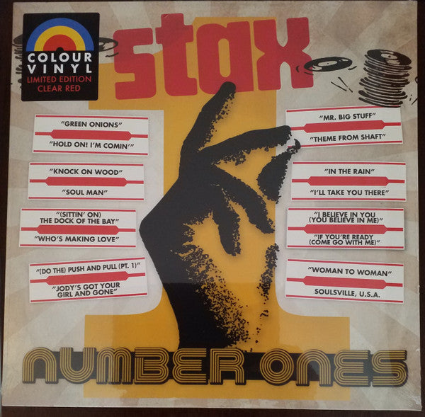 Various : Stax Number Ones (LP, Comp, Ltd, RE, Tra)