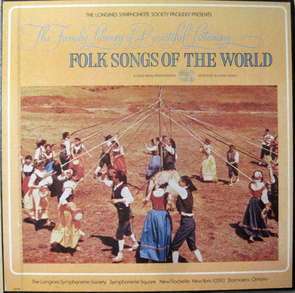 The Longines Symphonette : Folk Songs Of The World (3xLP + Box)