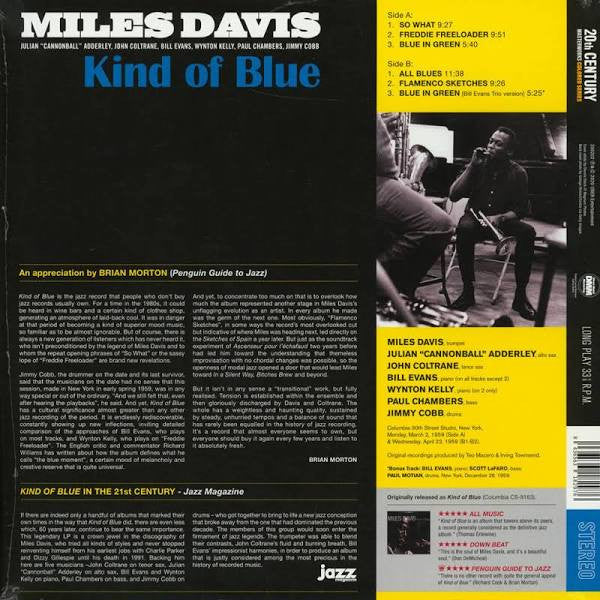 Miles Davis : Kind Of Blue (LP, Album, Ltd)