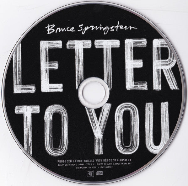 Bruce Springsteen : Letter To You (CD, Album)
