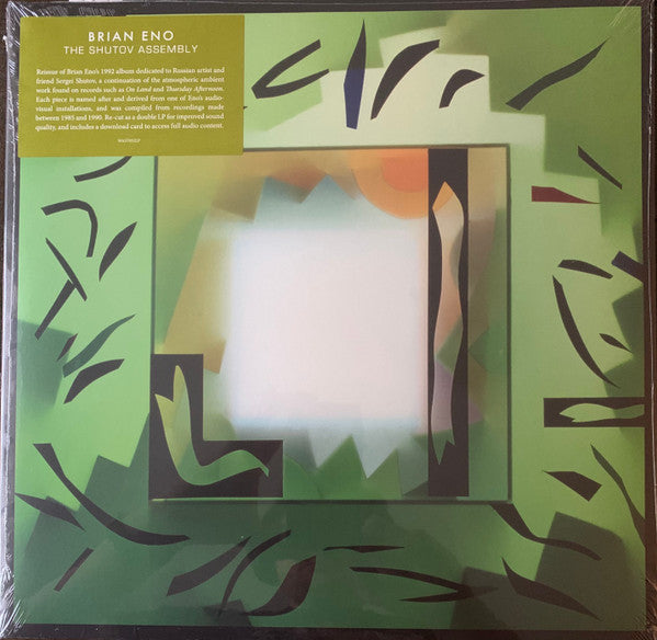 Brian Eno : The Shutov Assembly (2xLP, Album, RE, RP)