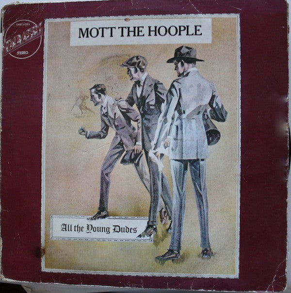 Mott The Hoople : All The Young Dudes (LP, Album, RP)