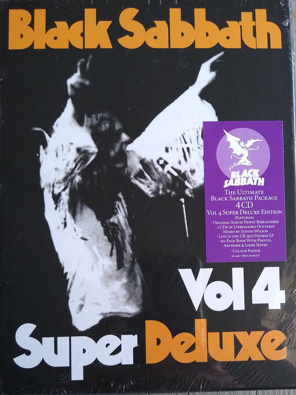 Black Sabbath : Black Sabbath Vol 4 Super Deluxe (4xCD, Album, Dlx, RE, RM + Box, Dlx)