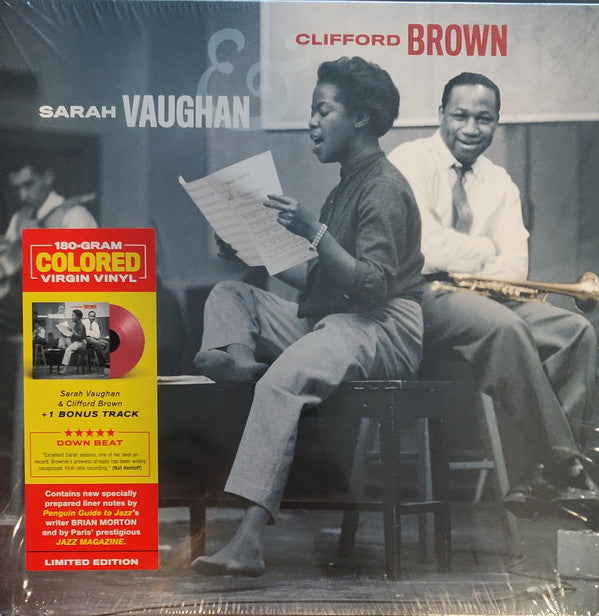 Sarah Vaughan & Clifford Brown : Sarah Vaughan & Clifford Brown (LP, Album, Ltd, RE, Pur)