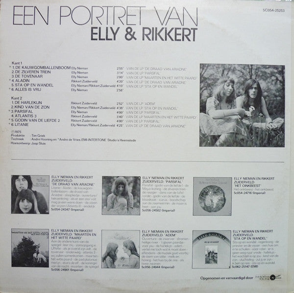 Elly & Rikkert : Een Portret Van Elly & Rikkert (LP, Comp)